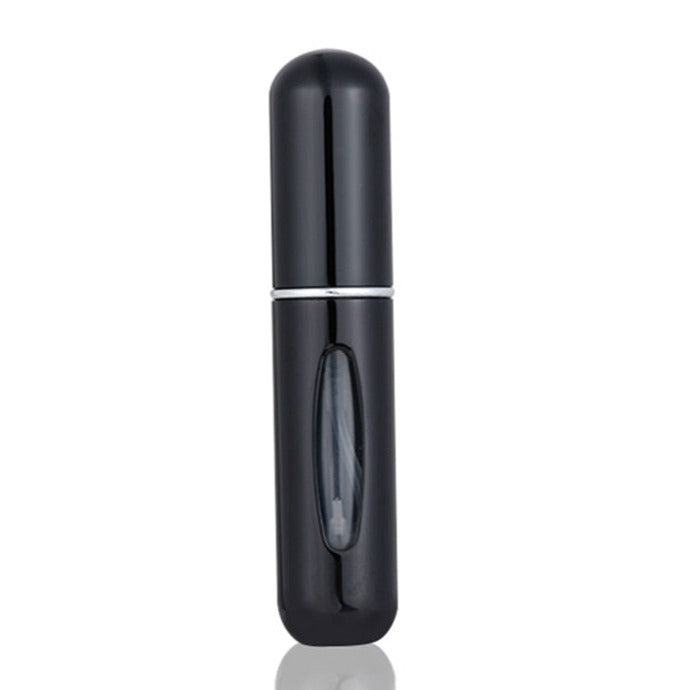 Din favorittduft på farten. Unisex påfyllbar parfymeflaske i slitesterk aluminium.
