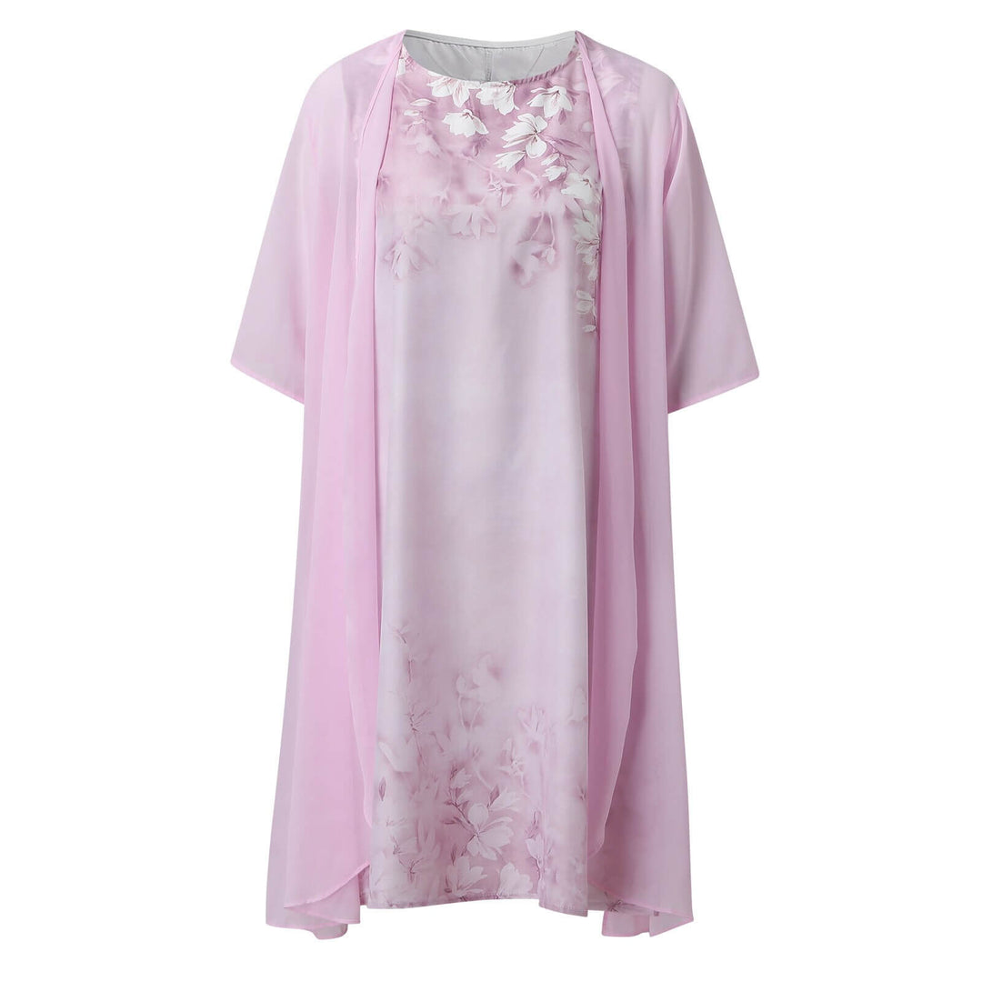 A-linje blomsterkjole i vintage stil, en elegant og feminin vårkjole.