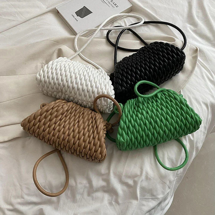 Luksuriøs formell clutch veske for kveldsbruk, perfekt til bryllup og festantrekk.