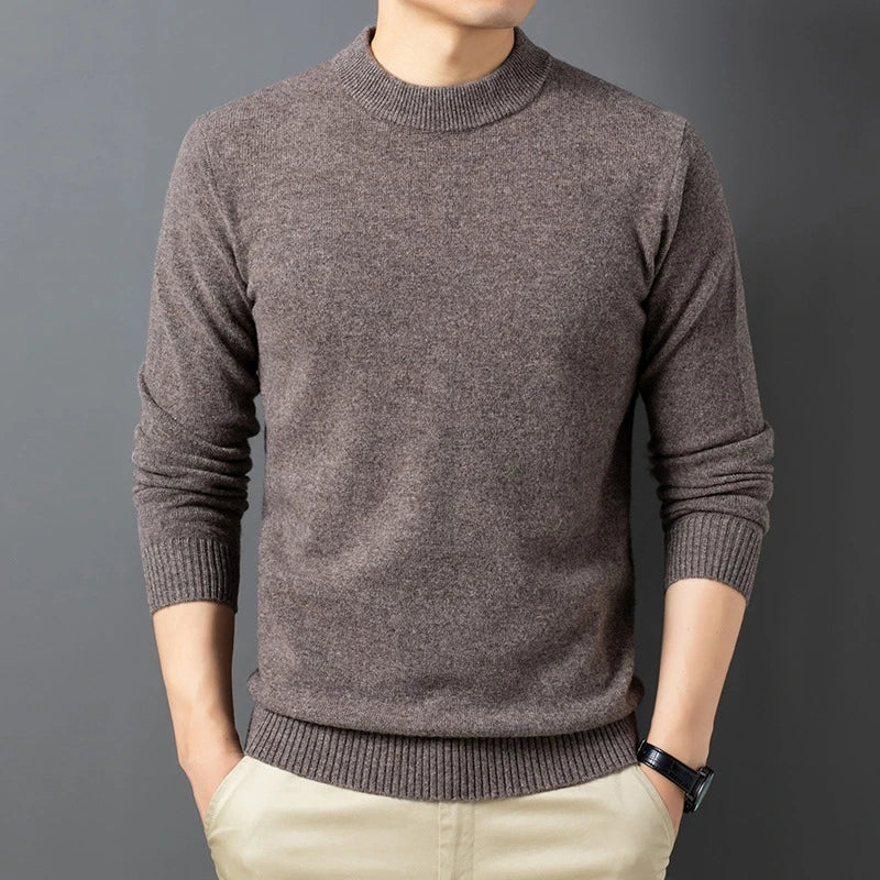Herre vintergenser, 450g tykk ull- og cashmere-miks. Varm, myk og luksuriøs kvalitet for kaldt vær.