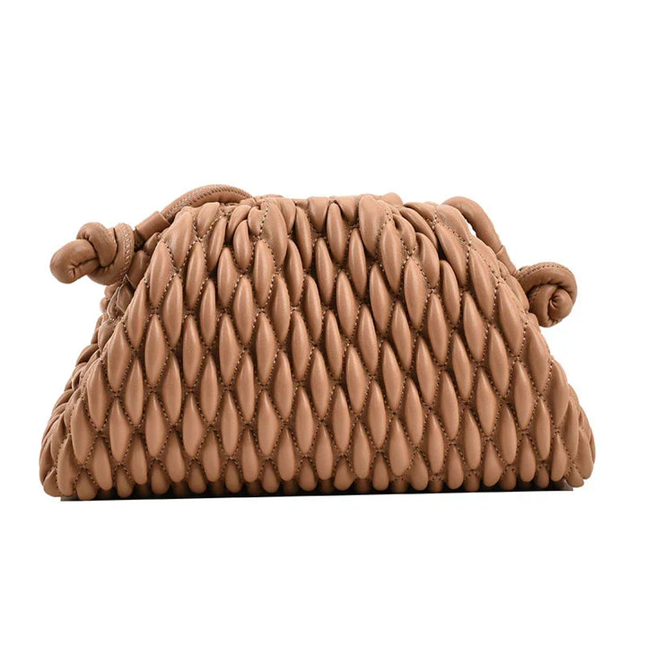 Sateng clutch veske for kvinner, ideell som elegant tilbehør til fest, bryllup og formelle anledninger.