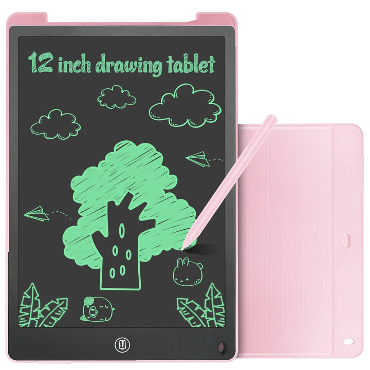 Digitalt skrivebrett innpakket som gave. Miljøvennlig gadget, inspirerer kreativitet.