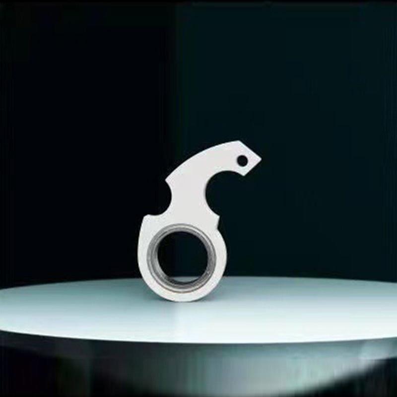 Fidget nøkkelring spinner for daglig bruk, forbedrer konsentrasjonen.
