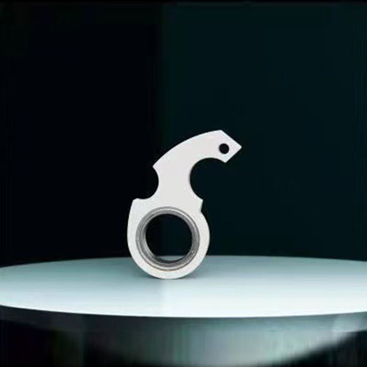 Fidget nøkkelring spinner for daglig bruk, forbedrer konsentrasjonen.