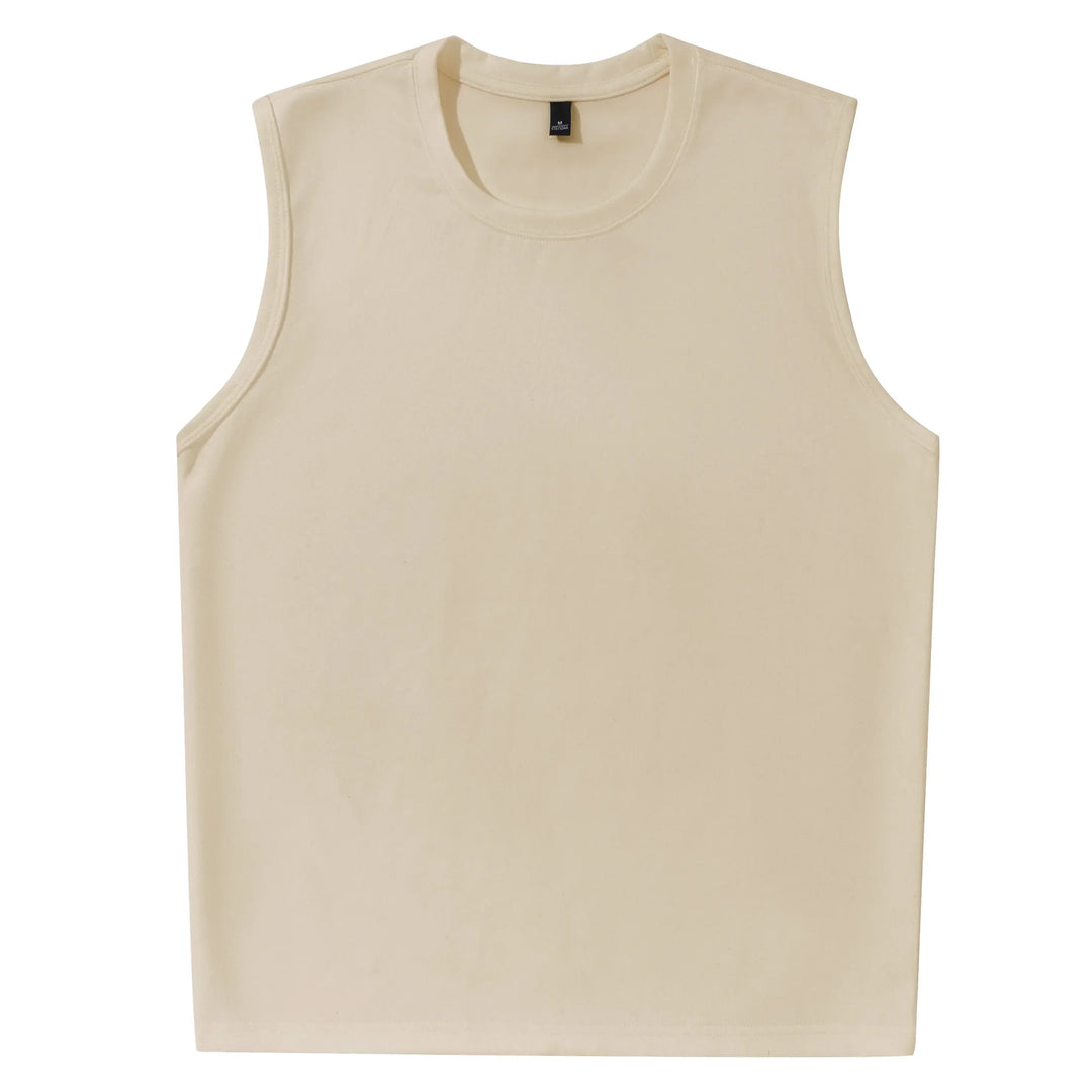 Stilig herre singlet i vintage design, ideell for avslappet sommerstil.