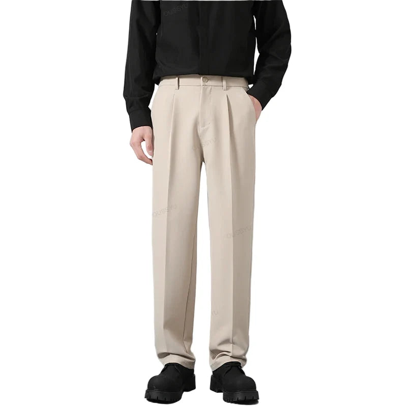 Elegante herrebukser i business casual stil. Komfortable og stretchy, ideelle for hverdagsbruk.