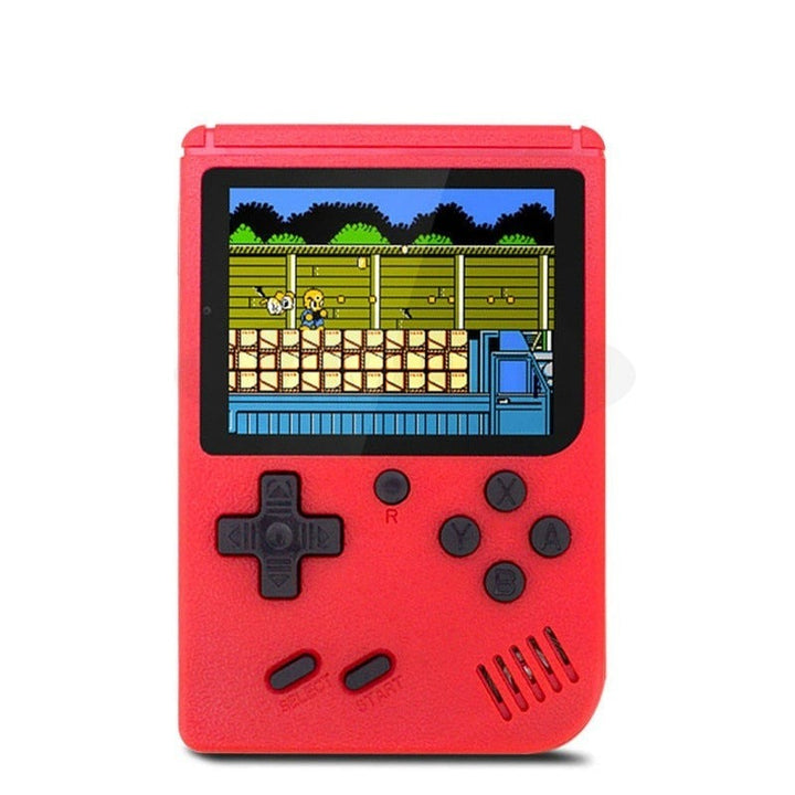 Retro håndholdt spillkonsoll med 400 klassiske spill for barn og voksne. Perfekt gave.