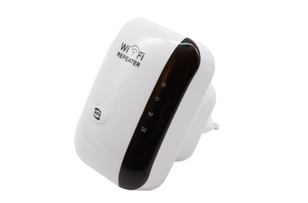 Moderne WiFi repeater forlengere som forbedrer trådløs nettverksdekning og stabiliserer internetthastigheten hjemme.