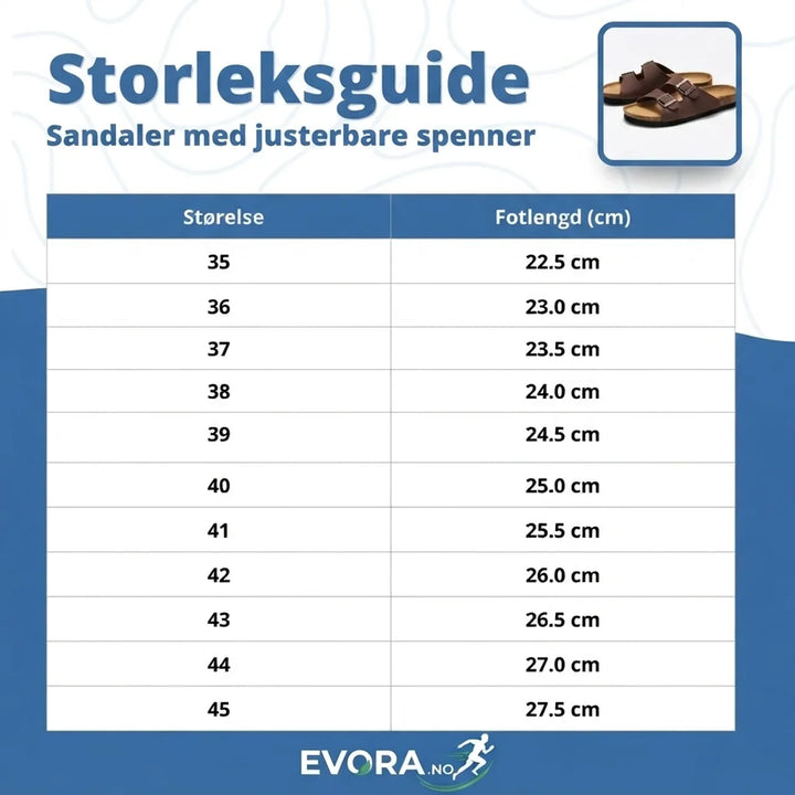 Komfortable unisex sandaler med justerbare spenner for perfekt passform. Ideelle sommersko.