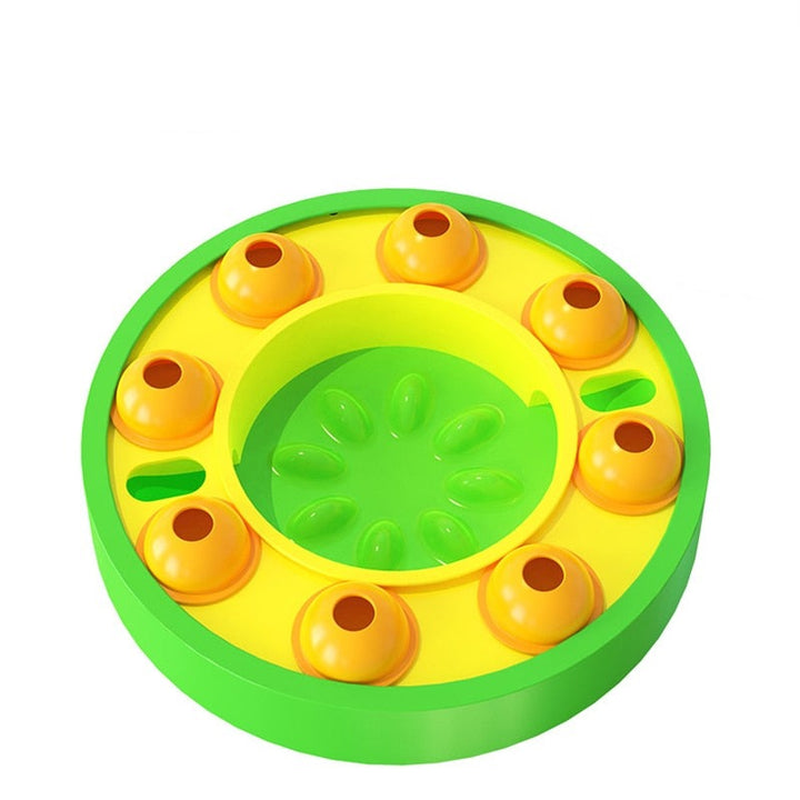 Smart hundeleke med fôrdispenser. Perfekt for å trene hunden til å spise saktere og stimulere sinnet.