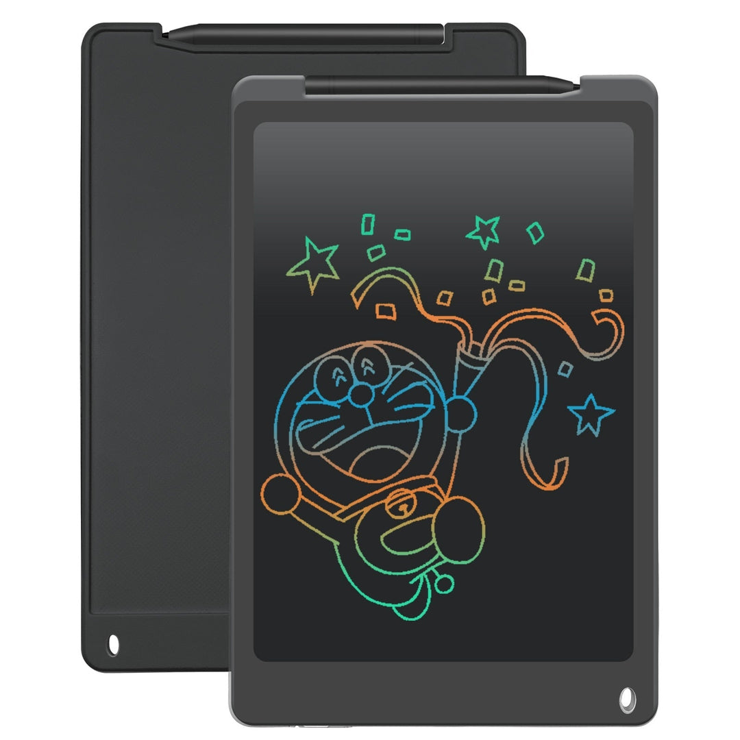 Svart LCD skrivebrett med ergonomisk design. Digitalt notatverktøy for enkel bruk.
