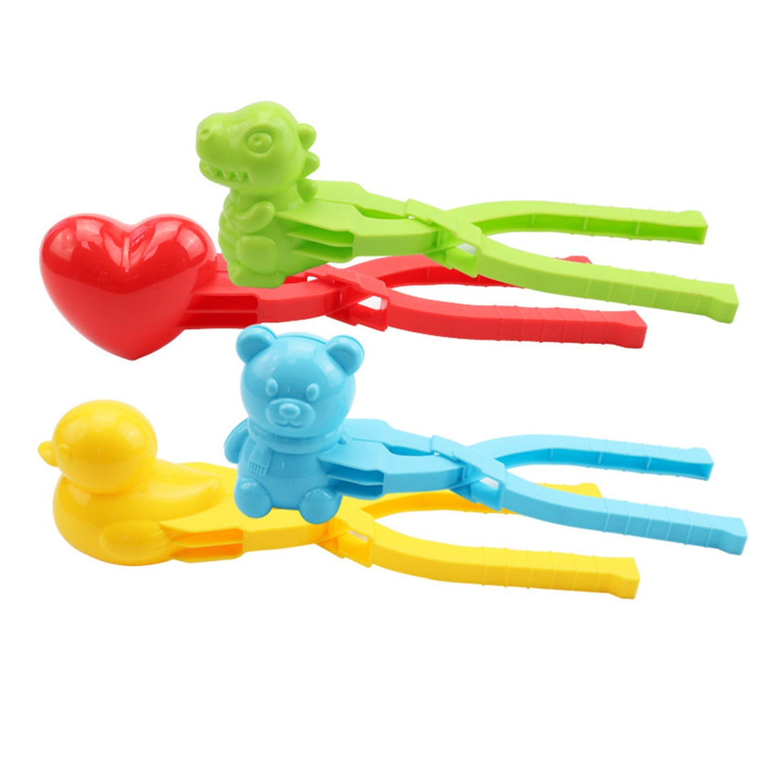 Snøballformer til barn og voksne. Robust plastleke for timer med utelek i snøen.