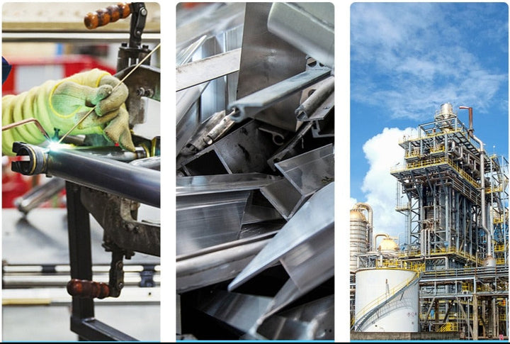 Sett med flussfri aluminiums sveisestenger for effektiv sveis og vedlikehold innen metallarbeid og industri.