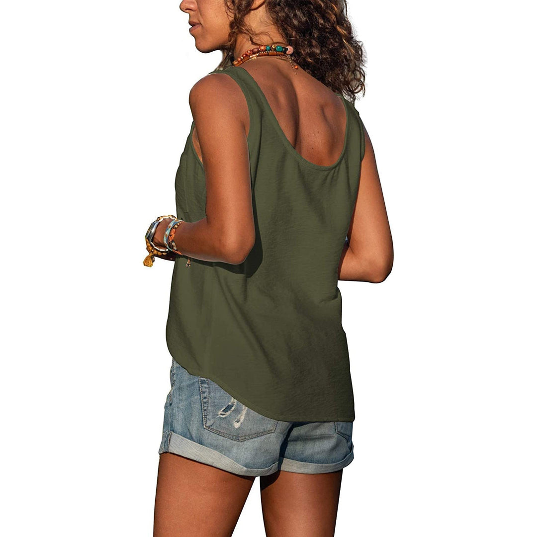 Klassisk elegant dame tank topp, komfortabel og allsidig for enhver anledning.