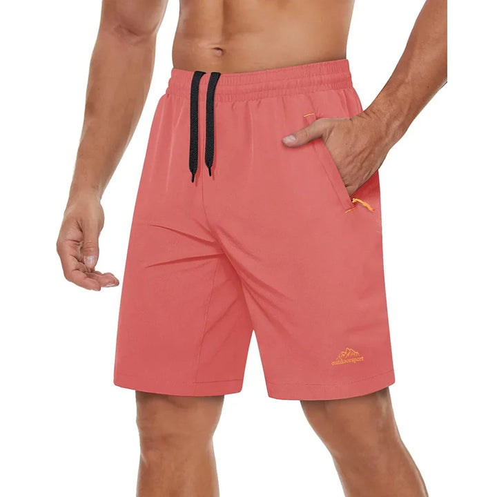 Pustende turshorts for herre, lett å pakke, med god bevegelsesfrihet.