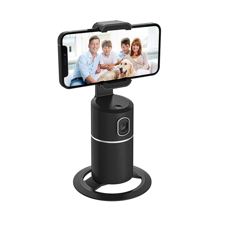 Smart sporingsstativ for telefon, ideelt for vlogging, livestreaming og mobilfotografering.