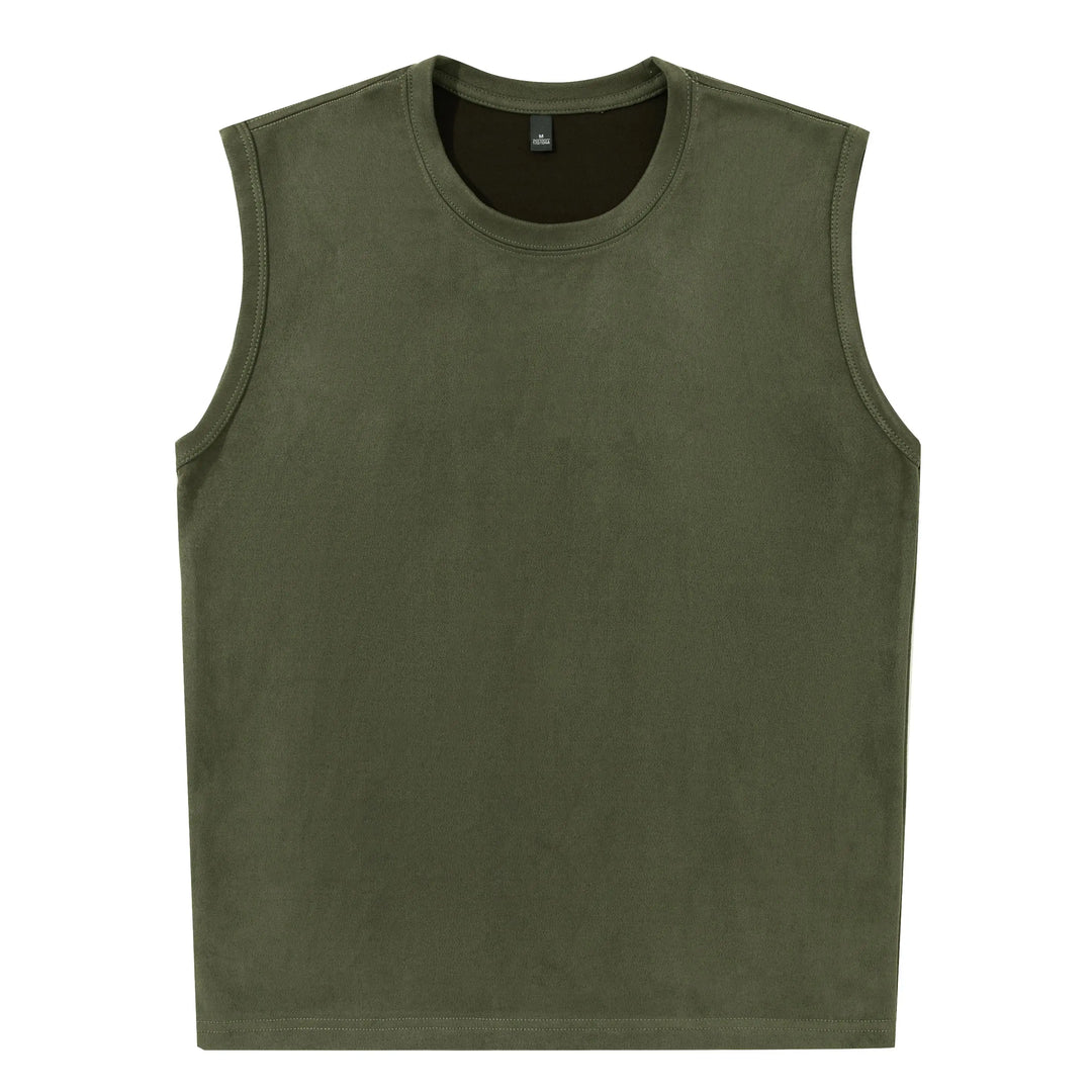 Herre sommer singlet med kul vintage look, et trendy streetwear plagg.
