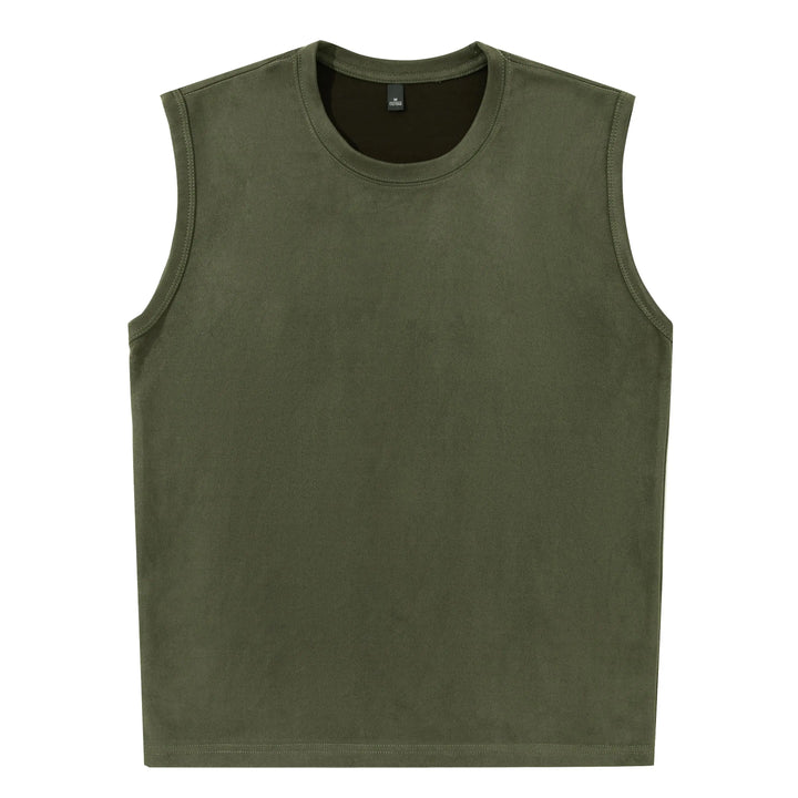 Herre sommer singlet med kul vintage look, et trendy streetwear plagg.