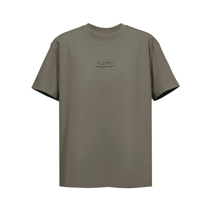 Stilig dame t-skjorte i myk bomull med avslappet passform og trendy drop shoulder-design for sommer.