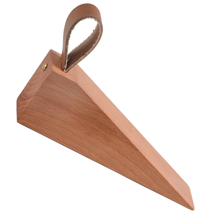 Høy kvalitet tre dørstopper, massiv og elegant dørsikring for ditt moderne hjem.