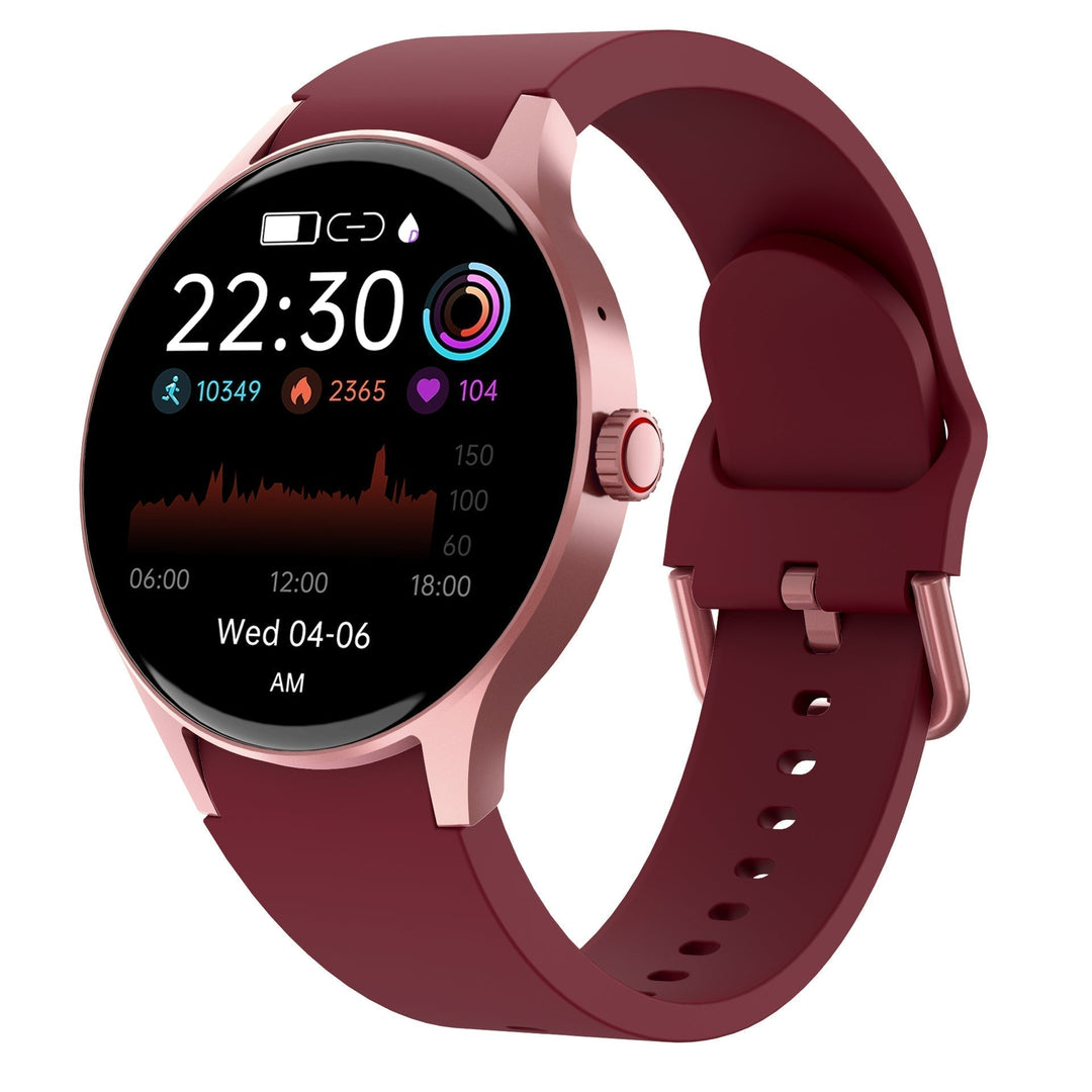 Unisex smartklokke med Bluetooth og lang batteritid, perfekt for helse og trening.