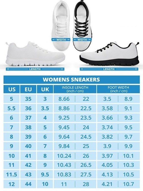 Lette motesko, pustende sneakers som hverdagssko for aktive kvinner.