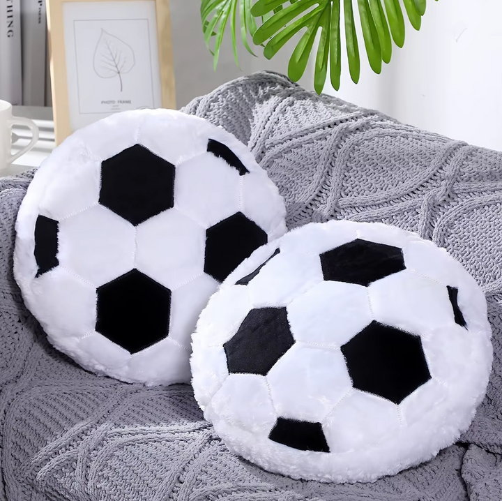 Stilig fotballpute for ekte fotballfans, perfekt supporterutstyr til hjemmet og TV-kvelder.