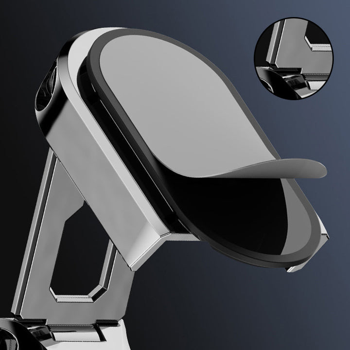 Trygg, justerbar magnetisk mobilholder for bil. Holder smarttelefonen stabil under kjøring.