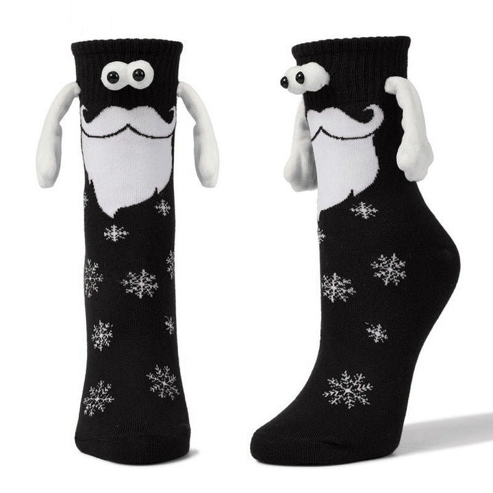 Unikt tilbehør for Jul: magnetiske parsokker i unisex design, en hjertevarm gave.