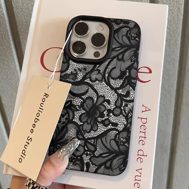 Trendy blondemønster deksel for iPhone 15/17, gir enestående stil og beskyttelse.