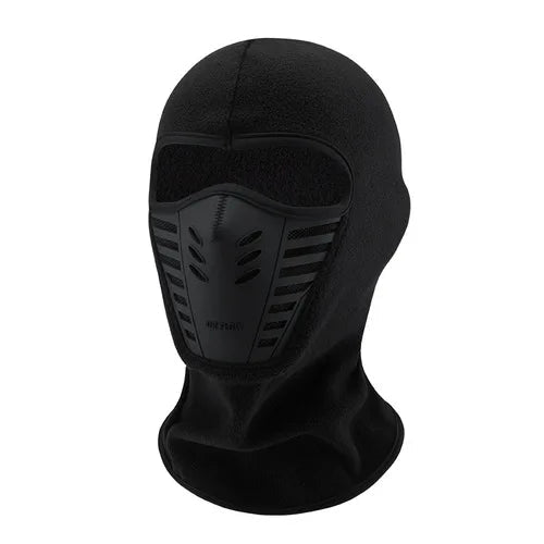 Unisex balaklava med fleecefôr, gir varm og pustende beskyttelse for vinter. Ideell for utendørs.
