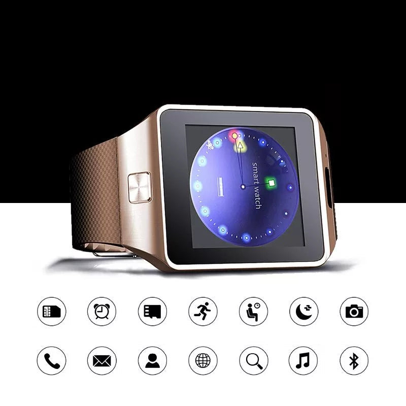 Allsidig unisex smartklokke; digital klokke, gadget og multifunksjonell aktivitetstracker.
