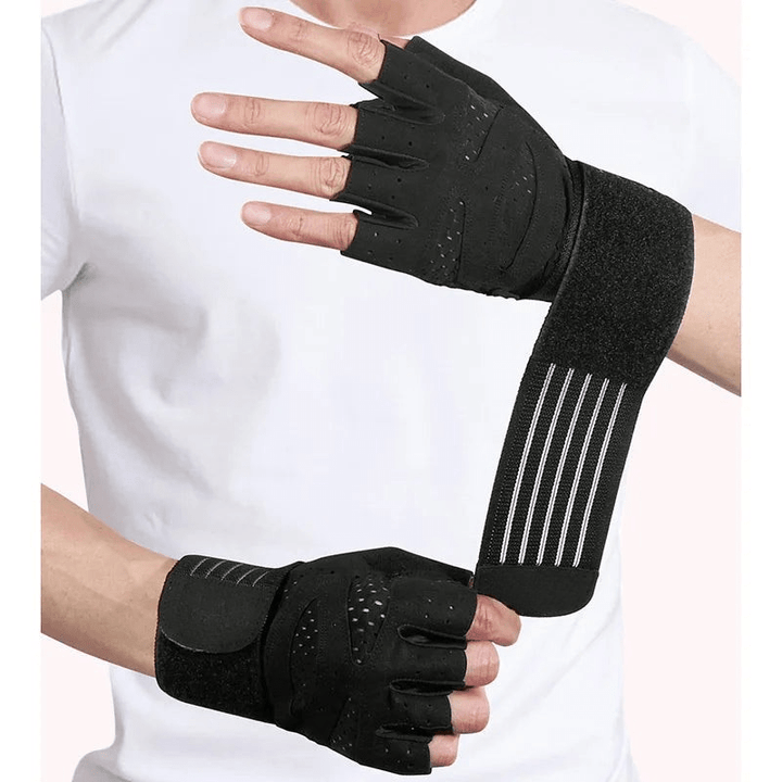 Holdbare unisex hansker med god håndleddsstøtte og forbedret sklisikkert grep for alle typer sport.