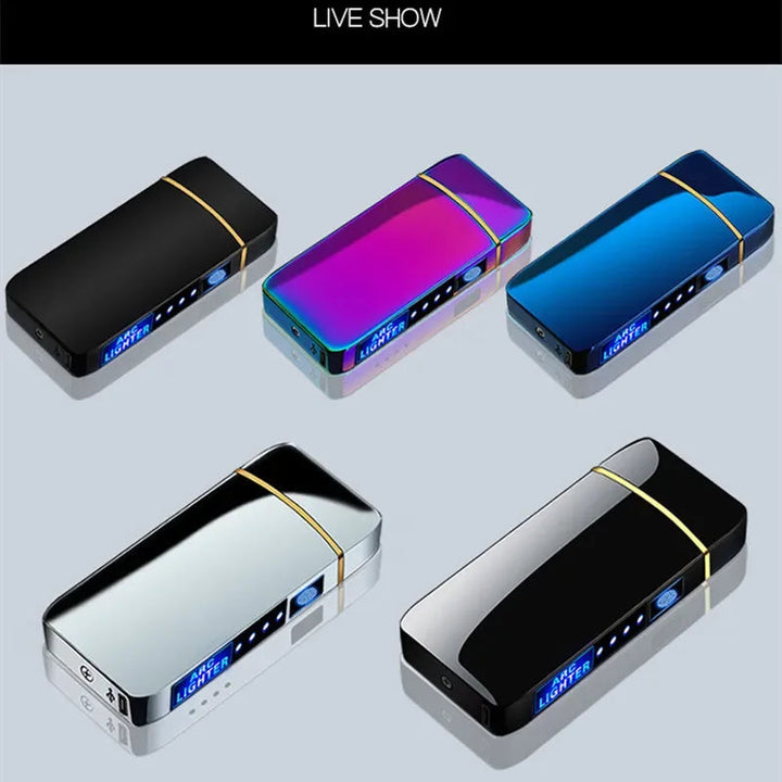 Unisex plasmalighter, vindbestandig, oppladbar USB, robust, ideell for all tenning.
