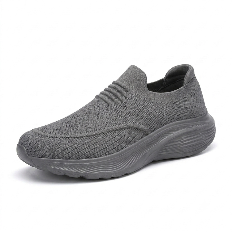 Ergonomiske unisex komfortsko med støtdempende såle, perfekt for hverdag og fritid, lett å ta på.