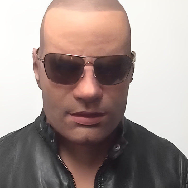 Skremmende Halloween ansiktsmaske, egnet for alle. Realistisk lateks for maks effekt.
