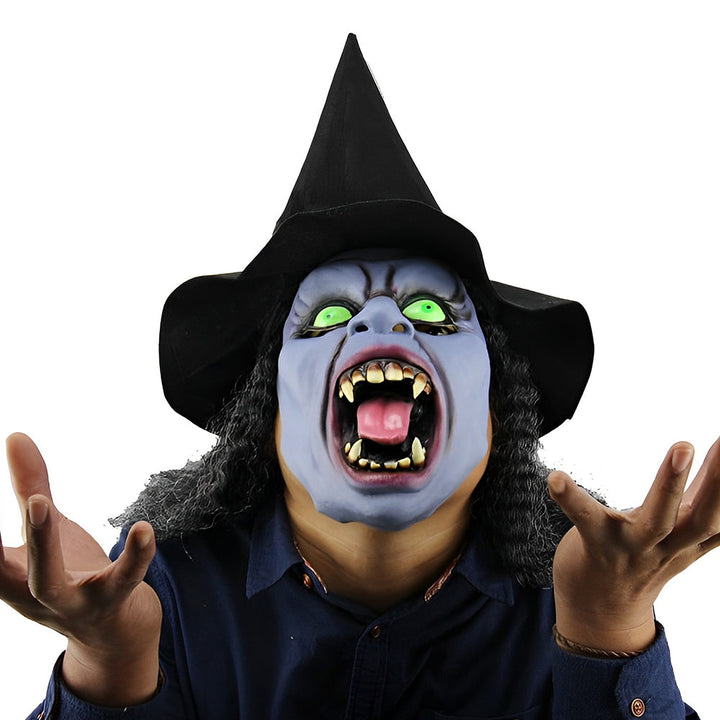 Unisex ansiktsmaske, perfekt for fest og forvandling. Detaljert for cosplay realisme.