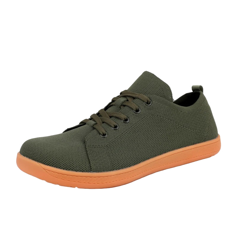 Unisex barfot sneakers med bred tåboks for naturlig fotform og maksimal komfort. Pustende materiale.