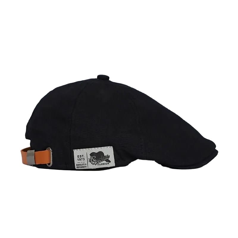 Unisex fransk stil beret i myk ull. Elegant hodeplagg for motebevisste om høsten og vinteren.