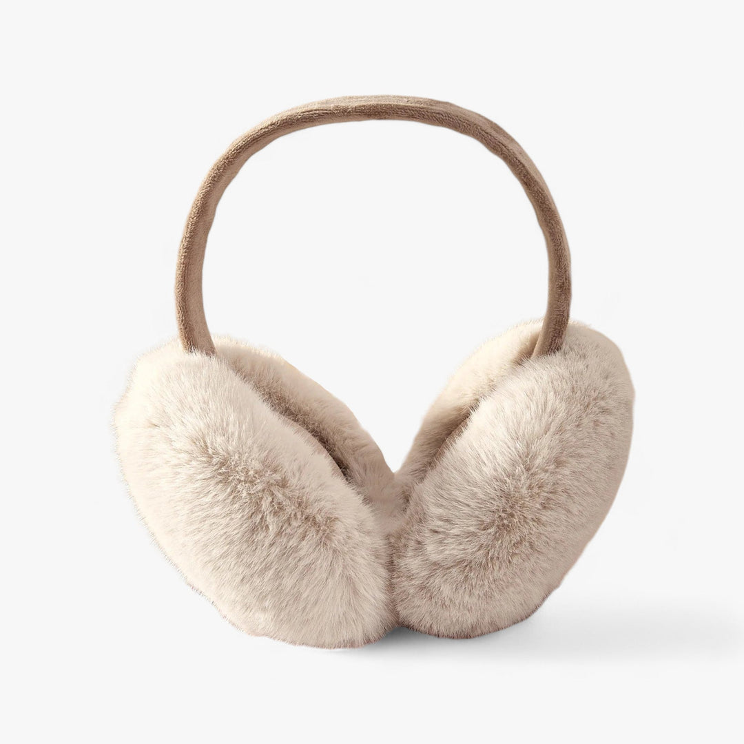 Komfortable unisex ørevarmere med fuskepels, sammenleggbare for enkel oppbevaring, holder deg varm.