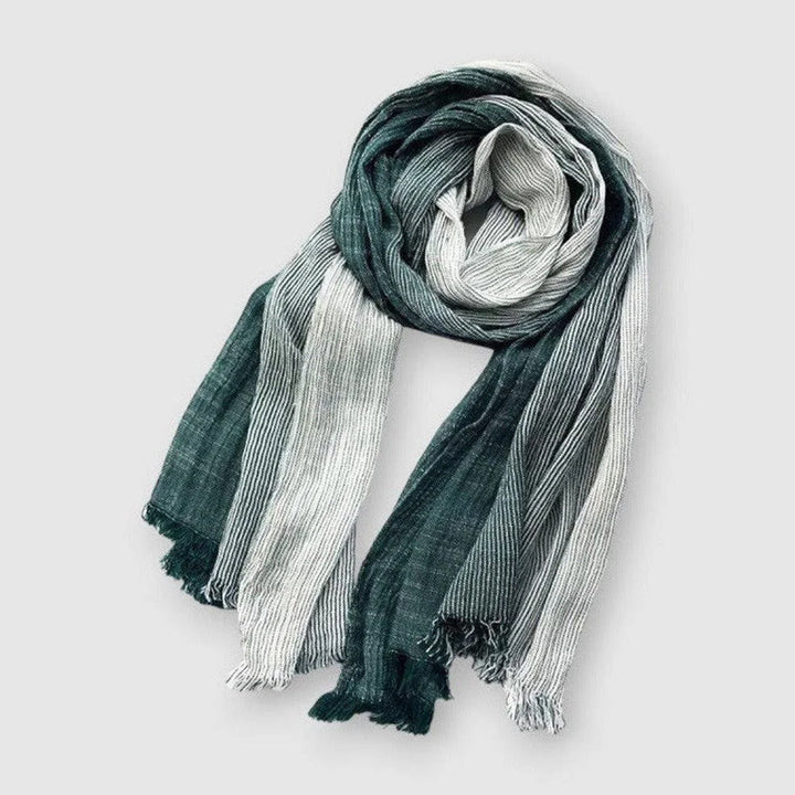 Elegant stripete skjerf for unisex, et allsidig tilbehør som passer enhver stil og sesong.