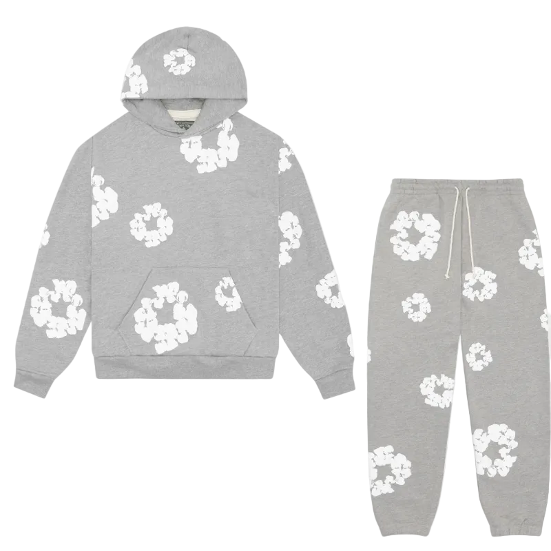 Hverdagstreningsdress unisex, perfekt for avslappet stil med matchende hettegenser og joggebukse.