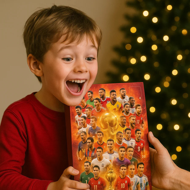Eksklusiv Fotball Klubb adventskalender 2025. Den ultimate sportsgave og samleobjekt for fotballfan i julen.