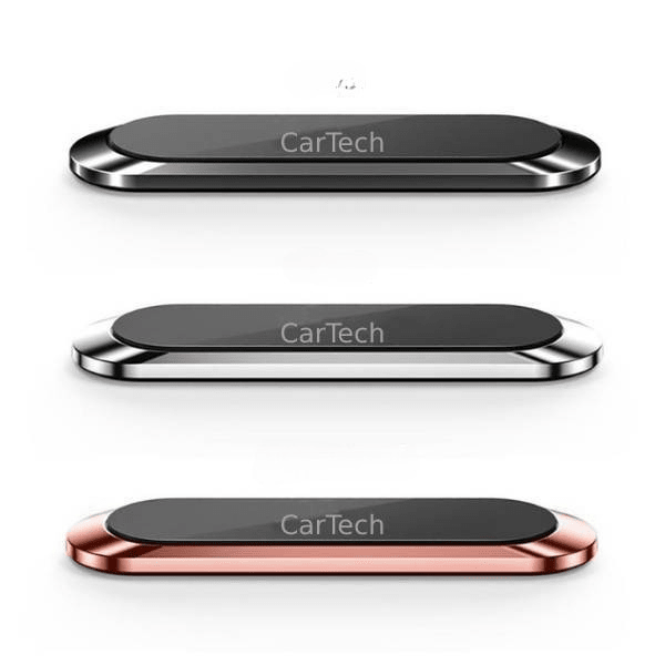 Universal gjenbrukbar magnetisk mobilholder for bil, kontor eller kjøkken, med 360° sving & sterk magnet.