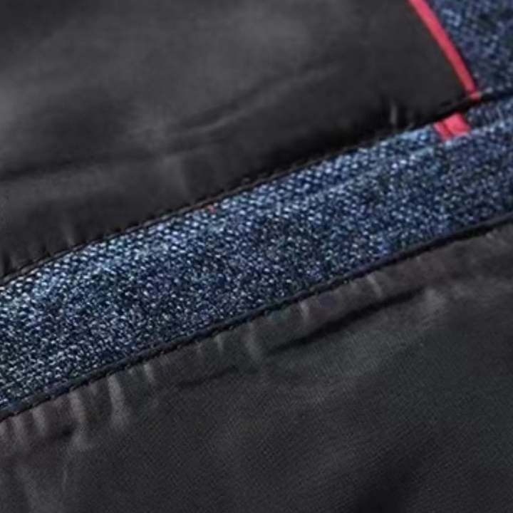Menns semi-formell blazer i rød, mørkegrå eller blå farge. Elegant og allsidig for herre.