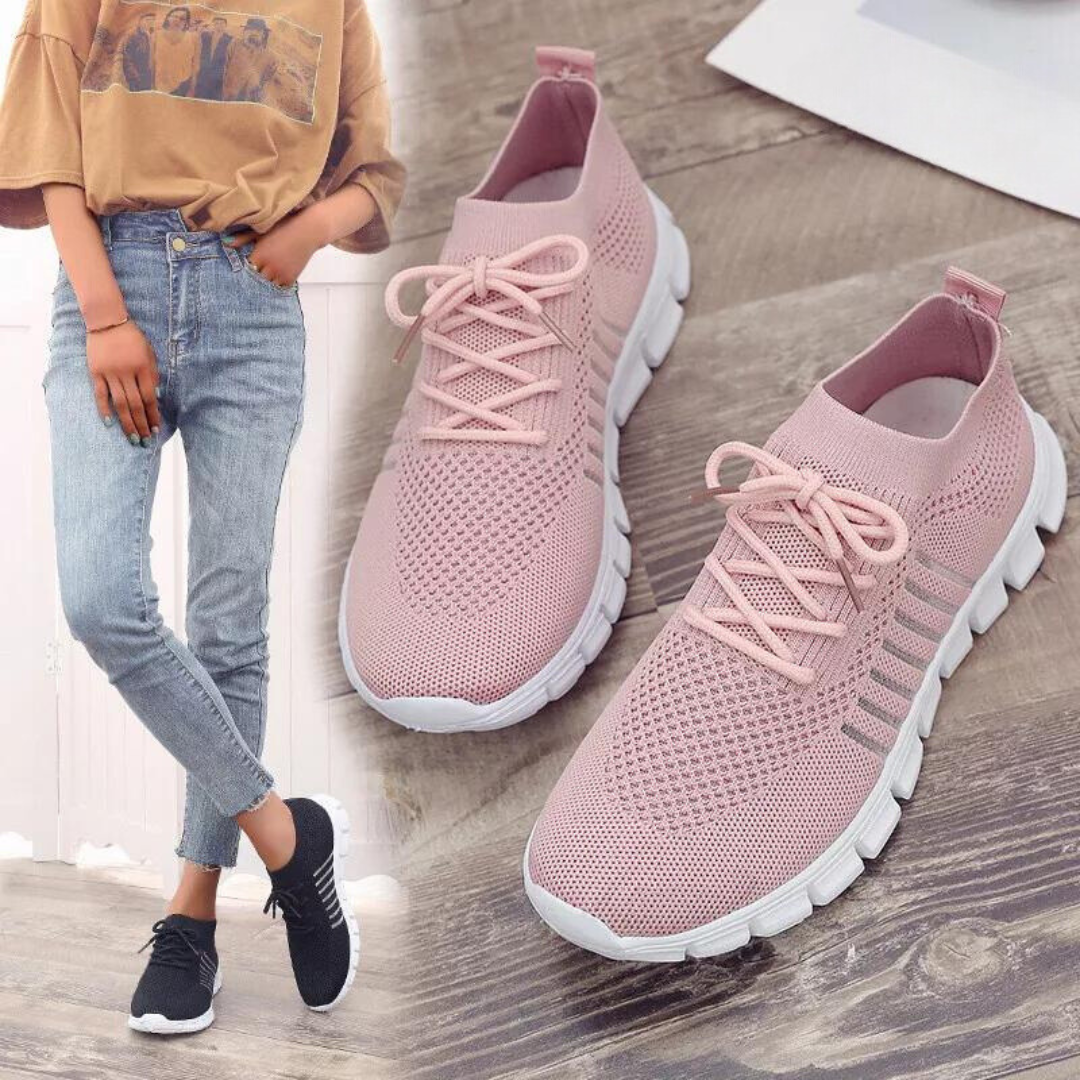 Moteinspirerte damesneakers; lette, behagelige og perfekte som hverdagssko.