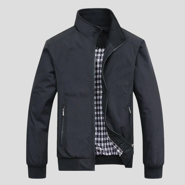 Menns vindmotstandsjakke i casual stil, perfekt som vindtett vår-/høstjakke for fritid og reise, også i store størrelser.