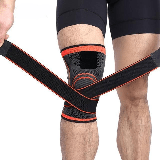 Pustende og justerbar 3D knebeskytter, ideell for trening, sport og restitusjon. Gir lett kompresjon og komfort.
