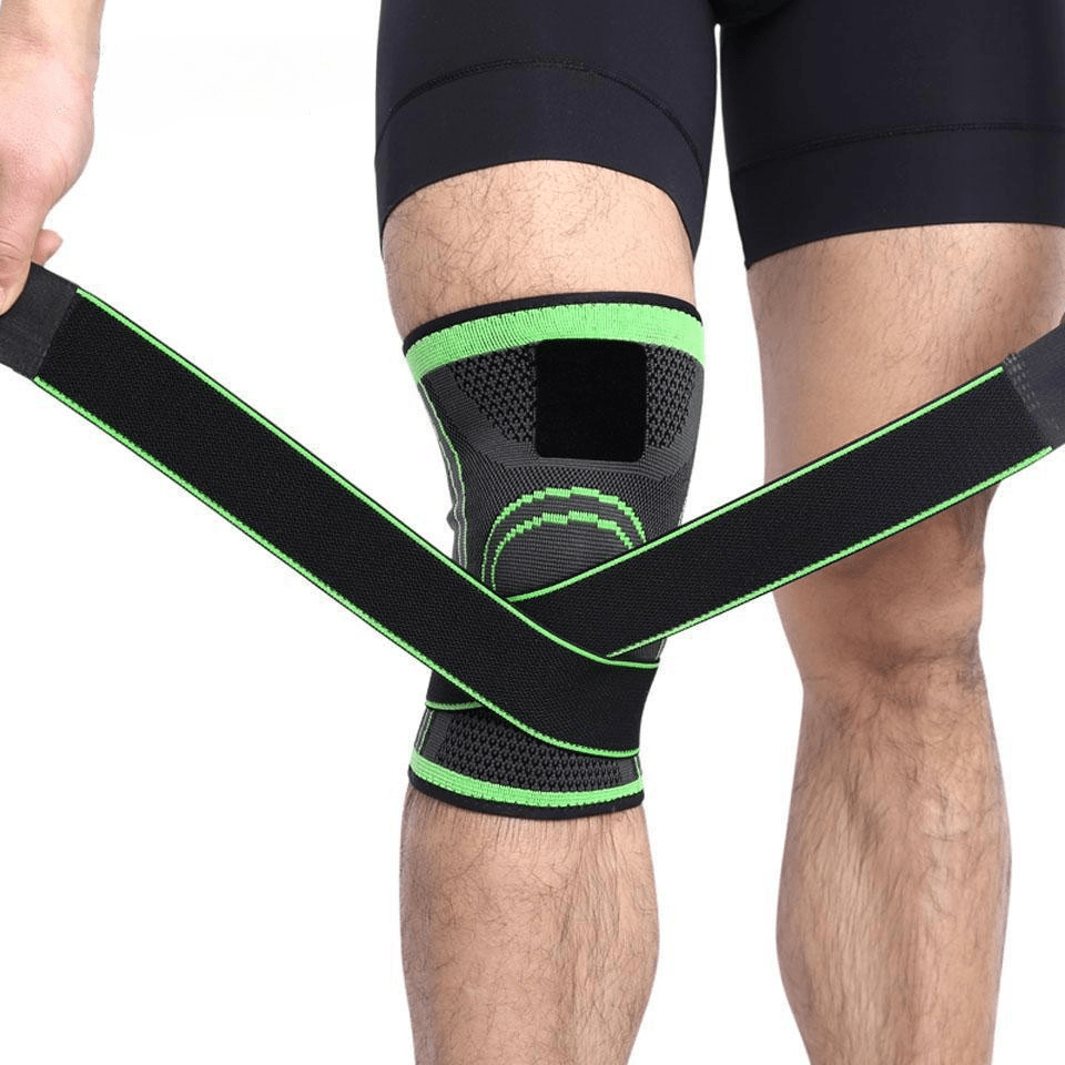 Ergonomisk 3D knestøtte med kompresjon. Gir smertelindring og stabil støtte for knesmerter, leddgikt og aktivitet.
