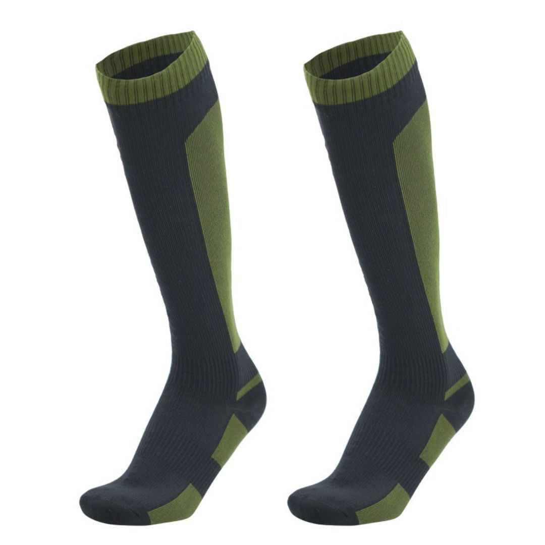 Unisex vanntette knelange sokker for friluftsliv. Ideelle tursokker til fiske, camping og trekking.